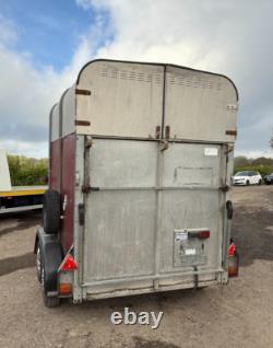 2001 Ifor Williams HB505R 10ft x 5ft x 7ft Twin Axle Horse Trailer 2x Horses