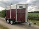 2003 Burgundy Ifor Williams Hb401r Single /mare & Foal Twin Axle Horse Trailer