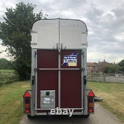 2003 Burgundy Ifor Williams HB401R single /Mare & Foal twin axle Horse trailer