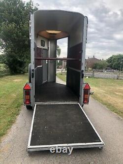 2003 Burgundy Ifor Williams HB401R single /Mare & Foal twin axle Horse trailer