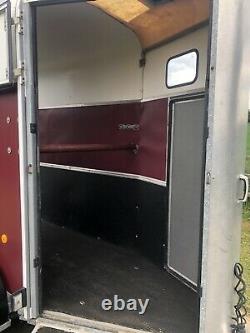 2003 Burgundy Ifor Williams HB401R single /Mare & Foal twin axle Horse trailer