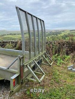 2005 3.5 tonne twin axle trailer 10ft x 5 ft