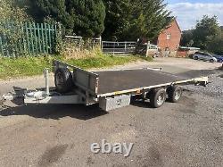 2007 Ifor Williams LM166G/B Twin Axle Beavertail Flat Trailer 3500kg PLUS VAT