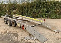 2009 Brian James Car Transporter Trailer 16ft x 5ft 2600kg Twin Axle Braked