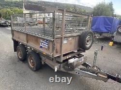 2009 Ifor Williams TT85G Twin Axle Tipper Trailer with Mesh Sides 2700kg