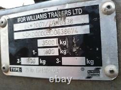 2013 Ifor Williams GH1054BT 3.5 ton Twin Axle Plant Digger trailer £1995+vat
