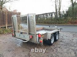 2013 Ifor Williams GH1054BT 3.5 ton Twin Axle Plant Digger trailer £1995+vat