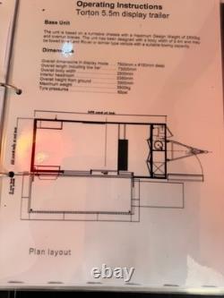 2013 Torton Twin Axle Exhibition Trailer events trailer
