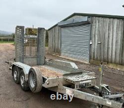 2015 Brian James choice of 2 Plant Trailers 9ft x 4ft Twin Axle 2.6ton LED