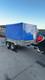 2016 7x4 Mesh Caged Twin Axle Unbreaked Trailer