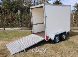 2017 Blue Line 8ft Box Trailer 1700kg Gross Ramp Transporter Model Blv17085rtg