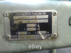 2017 Ifor Williams 12ft X 6.5 Ft Flatbed Twin Axle Trailer 3500kg Wel Maintained
