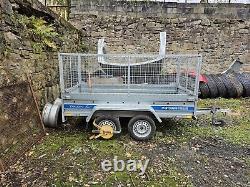 2022 wychavon Cage Trailer 750kg Drop Sides Trailer Twin Axle @wychavon Trailers