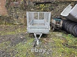 2022 wychavon Cage Trailer 750kg Drop Sides Trailer Twin Axle @wychavon Trailers