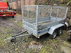 2022 wychavon Cage Trailer 750kg Drop Sides Trailer Twin Axle @wychavon Trailers