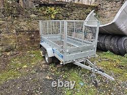 2022 wychavon Cage Trailer 750kg Drop Sides Trailer Twin Axle @wychavon Trailers