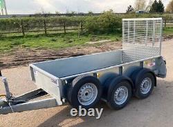 2023 1FOR WILLIAMS 8ft TWIN AXLE GENERAL PURPOSE TRAILER £3295 + VAT