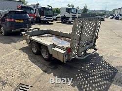 2023 1FOR WILLIAMS GH1054BT 10ft TWIN AXLE 3500kg PLANT TRAILER £3640+VAT