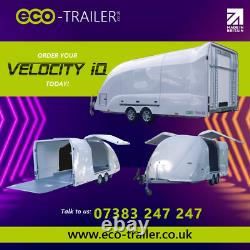 2023 Velocity iQ Trailer 3500kg shuttle enclosed covered race car transporter