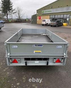 2024 Ifor Williams LT105G Twin Axle Flatbed Trailer 10x5.6ft, 2700kg
