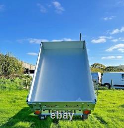 2025 Ex-Demo CRH 2515/2 Manual Tipping Trailer 8ft 4in x 5ft Twin Axle 2,000kg