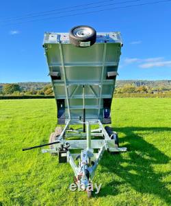 2025 Ex-Demo CRH 2515/2 Manual Tipping Trailer 8ft 4in x 5ft Twin Axle 2,000kg