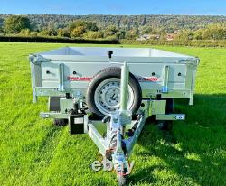 2025 Ex-Demo CRH 2515/2 Manual Tipping Trailer 8ft 4in x 5ft Twin Axle 2,000kg