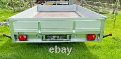 2025 Ex-Demo CRH CP4021/2 Flatbed Trailer 13ft 2in x 7ft Twin Axle 3,000kg