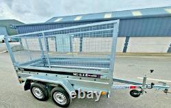 2026 Wychavon Saturn 8ft x 4ft 750kg Twin Axle Gen Purpose Trailer Mesh Sides