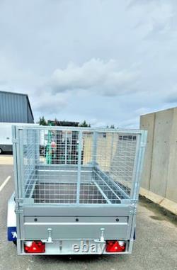 2026 Wychavon Saturn 8ft x 4ft 750kg Twin Axle Gen Purpose Trailer Mesh Sides