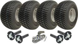 20x10.00-8 Twin Axle ATV Trailer Kit Wheels, Stub Axles Hitch Road Legal 1800kgs