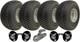 20x10.00-8 Twin Axle Atv Trailer Kit Wheels, Stub Axles Hitch Road Legal 1800kgs