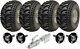 22x11.00-8 Twin Axle Atv Trailer Kit Wheels, Axles & Swivel Hitch Capacity 620kg