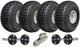 22x11.00-8 Twin Axle Knobby Atv Quad Trailer Kit Alko Axles Road Legal 620kgs