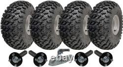 22x11.00-8 Twin Axle Utility ATV Quad Trailer Kit Wheels Axles & Hitch 1800kgs