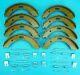 250x40mm Brake Shoes For Bpw Brakes Twin Axle Set For 09.801.03.80.0 Trailer