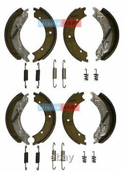 250x40mm Knott Avonride Type Trailer Brake Shoes Twin Axle fits Ifor Williams