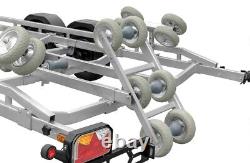 28ft Boat Trailer 3500KG TWIN AXLE LORRIES TRAILER PP35-8825 Wychavon Trailers