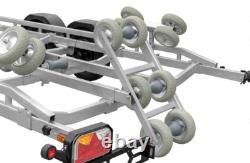 28ft Boat Trailer 3500KG TWIN AXLE LORRIES TRAILER PP35-8825 Wychavon Trailers