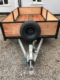 3000kg Twin Axle Braked Trailer. 10' X5