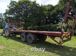 30ft twin axle Bale Trailer silage straw hay bales £1,750 + VAT