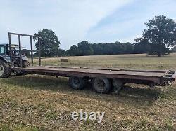 32ft Bale Trailer Twin Axle Hay/Silage/StrawithPallet/Flat £2250 + VAT