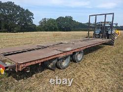 32ft Bale Trailer Twin Axle Hay/Silage/StrawithPallet/Flat £2250 + VAT