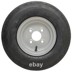 4.80/4.00-8 Twin Axle Trailer Kit High Speed Road Legal Wheels & ALKO Stub Axles