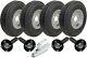 4.80/4.00-8 Twin Axle Trailer Kit High Speed Road Legal Wheels, Axles & Hitch