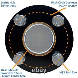 4.80/4.00-8 Twin Axle Trailer Kit High Speed Road Legal Wheels Hub & Stub Axles 4.80/4.00-8 Twin Axle Trailer Kit High Speed Road Legal Wheels Hub & Stub Axles