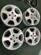 4 X Trailer Caravan Alloy Wheels 13 / 100mm Pcd Twin Axle Caravan Explorer