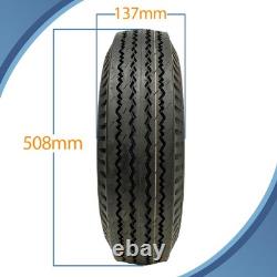 5.00-10 High Speed Twin Axle Trailer Kit Road Legal Four Wheels & Axles 750kgs