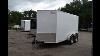 6x12 Pace American Enclosed Trailer Tandem Axle
