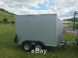 7x4 Box Trailer Twin Axle refurbished